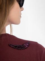 T-shirt Alys Bordeaux