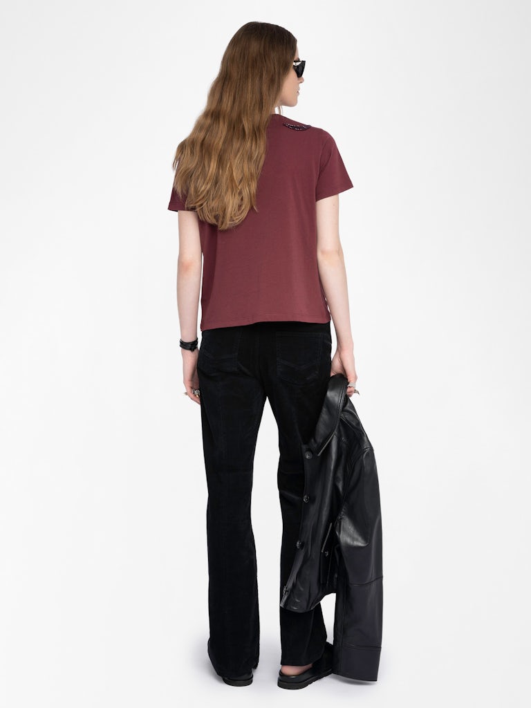 T-shirt Alys Bordeaux