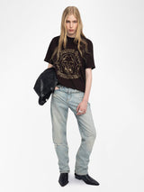 T-shirt Edwin Dark chocolate