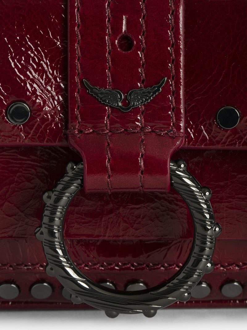 Sac Kate Wallet Clous Bordeaux Furious