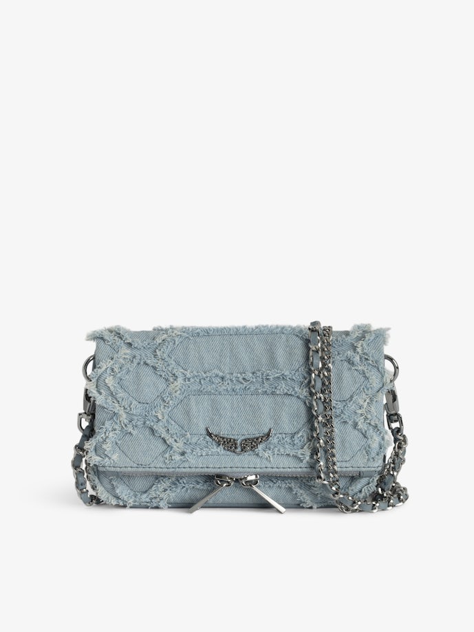 Pochette rock nano denim
