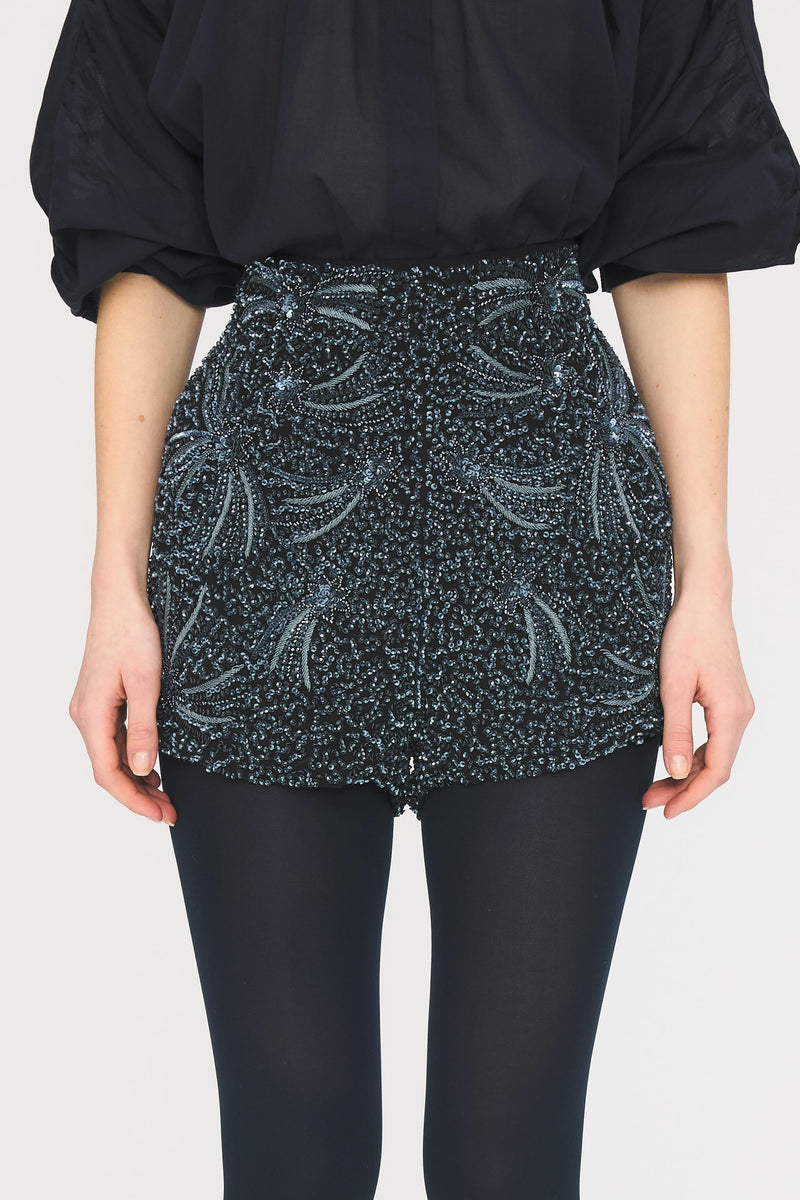 Short Maha Broderie Noir