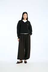 Pantalon Balloon Pleated Molé