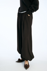 Pantalon Balloon Pleated Molé