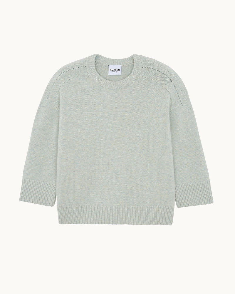 Pull Diane bleu denim beach