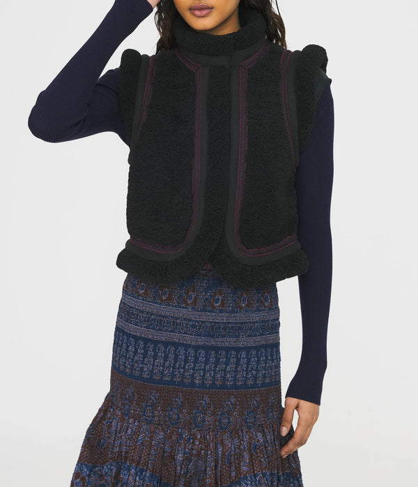 Gilet Sally Noir