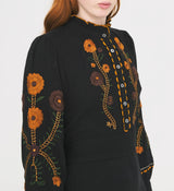 Robe longue Sun noir
