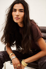 T-shirt Rosie Grenat