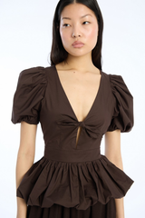 Top Puff Sleeve Bubble