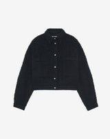 Blouson court fluffy Domal