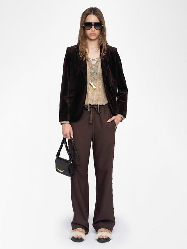 Pantalon Poma Dark Chocolate