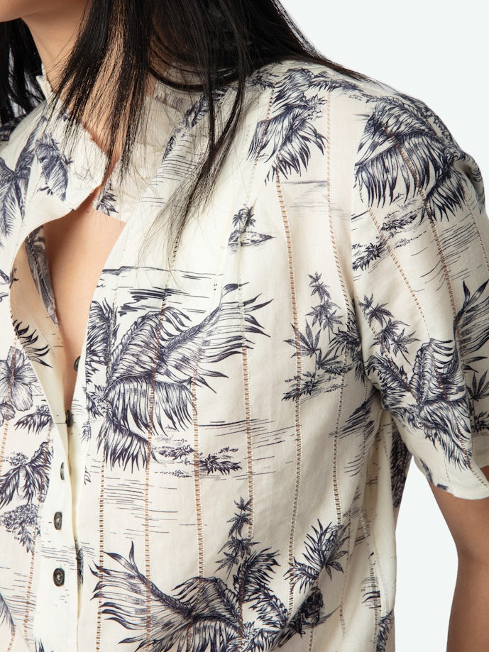 Chemise  Mtopher tropical