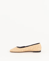 Ballerine Pina en Raffia