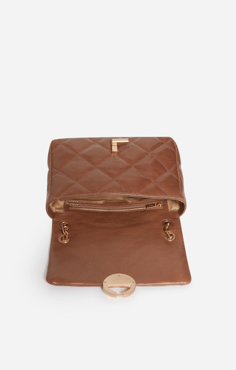 Sac Grand Moon Marron Glacé