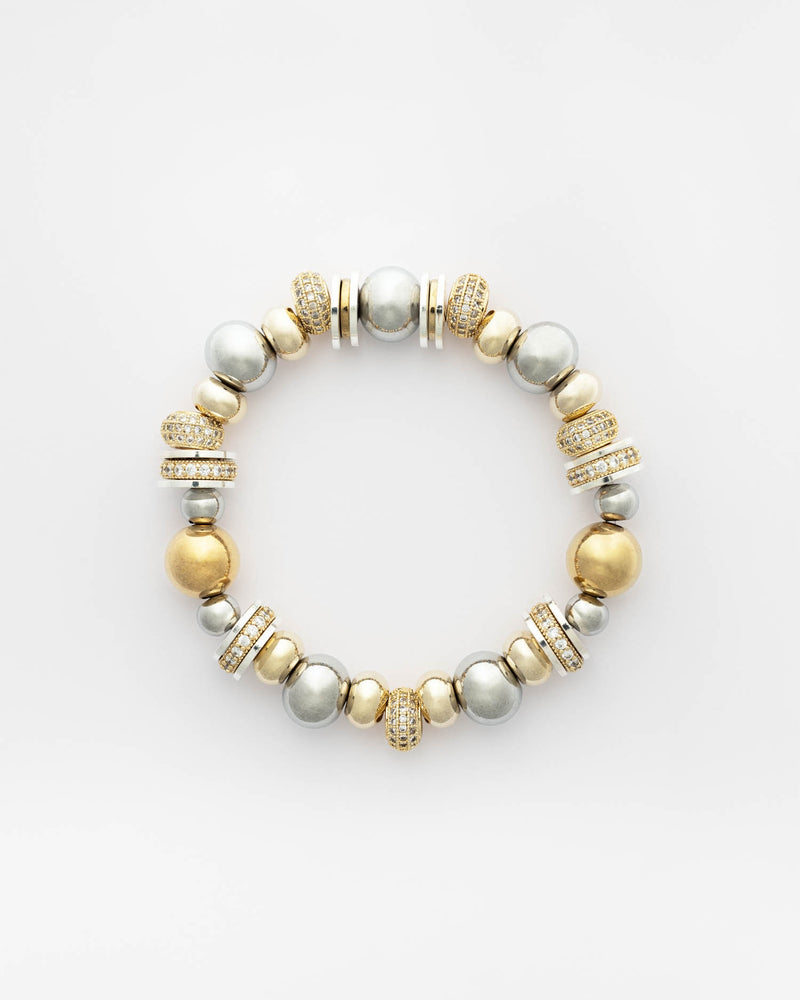 Bracelet Nefertiti Or & Argent