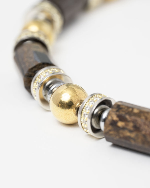 Collier Athena Marron