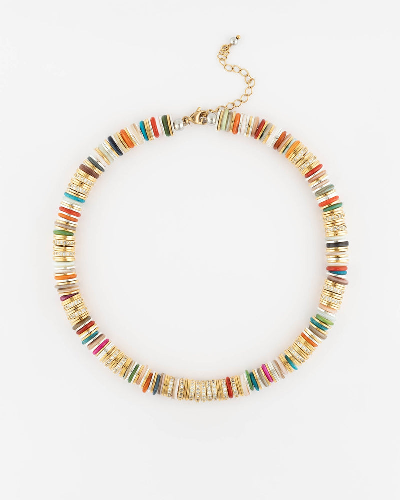 Collier Rondelle Multico