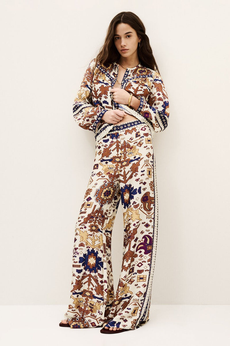 Pantalon Vlyde Ecru