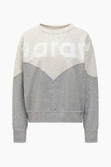 Sweatshirt Houston Ecru/Grey