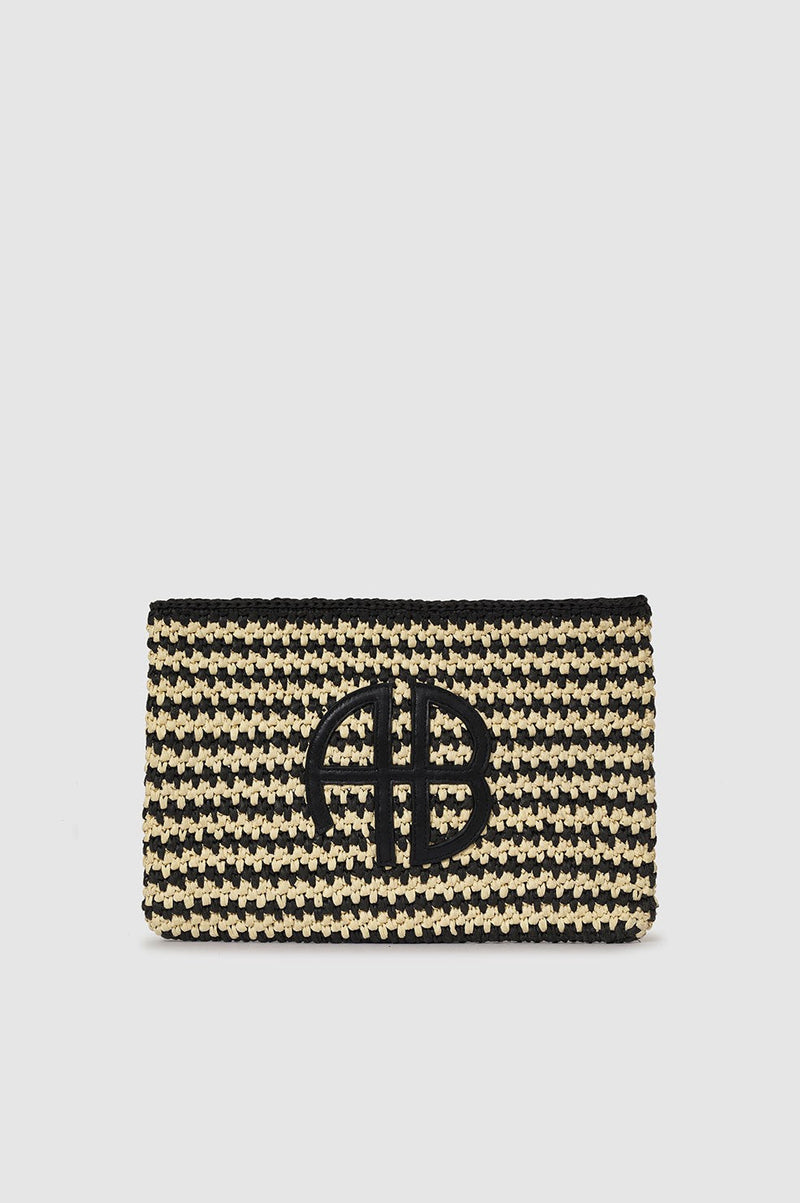 Rio Pouch Black and Natural