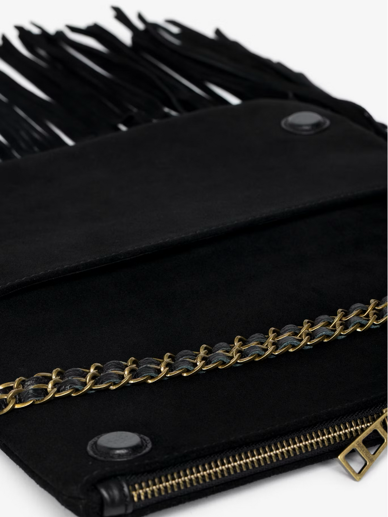 Pochette Rock Suede Fringes
