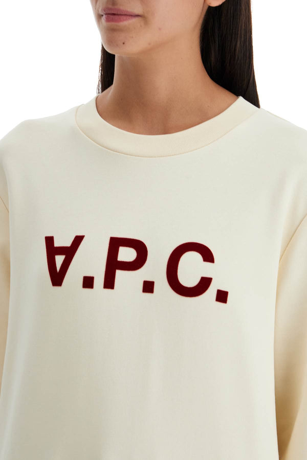 Sweat Standard grand VPC Ecru/Bordeau