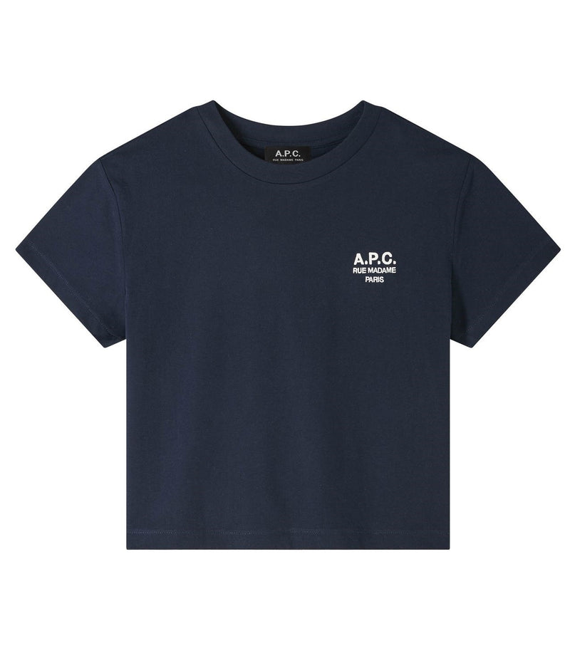 T-shirt Boxy Dark Navy/ Ecru