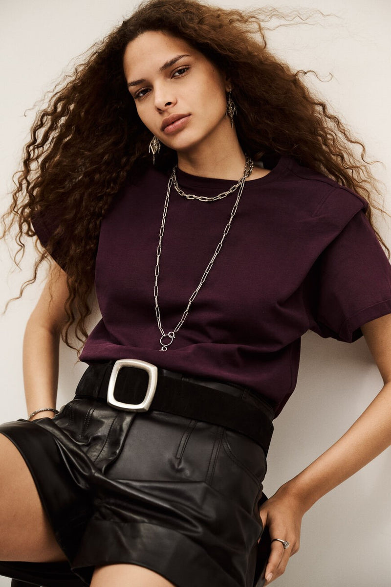 T-shirt Pio Bordeaux