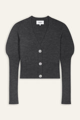 Cardigan Tanda Gris Chiné