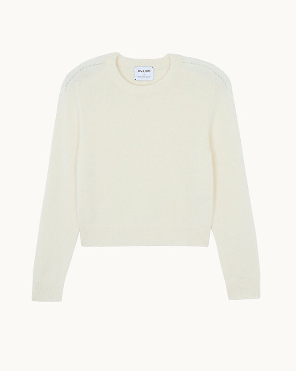 Pull Caroline Blanc