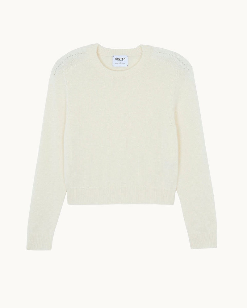 Pull Caroline Blanc