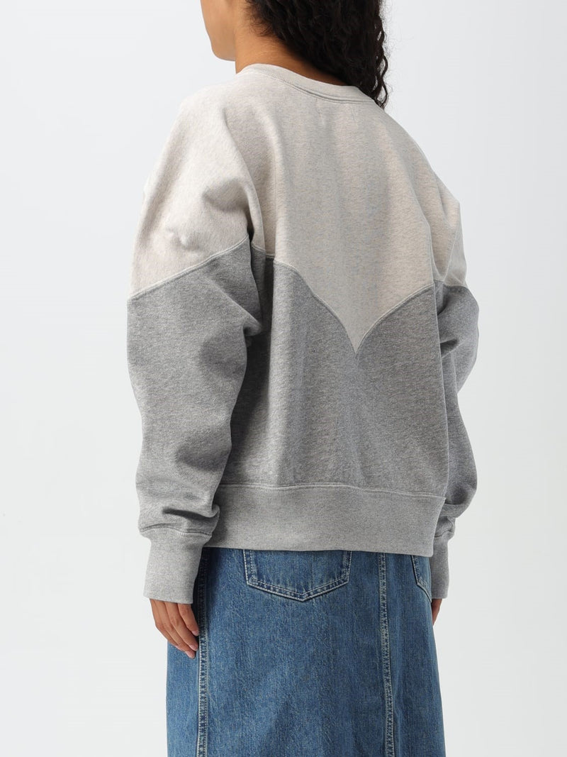 Sweatshirt Houston Ecru/Grey