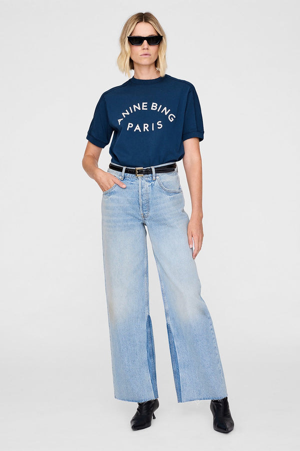 T-shirt Jaylin Tee Paris Dark Blue
