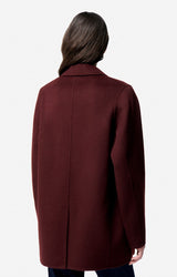 Manteau Marc Lie de Vin/Bor