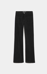 Pantalon Dompay Velours Noir