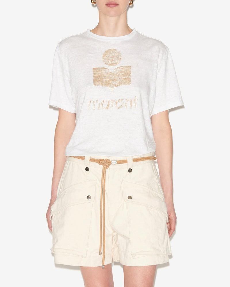T-shirt Koldi White/Light Gold