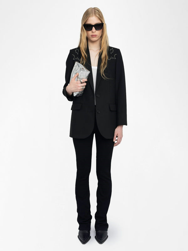 Blazer Viva Strass Western