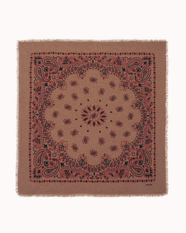 Foulard Hachiko Camelo Rouge