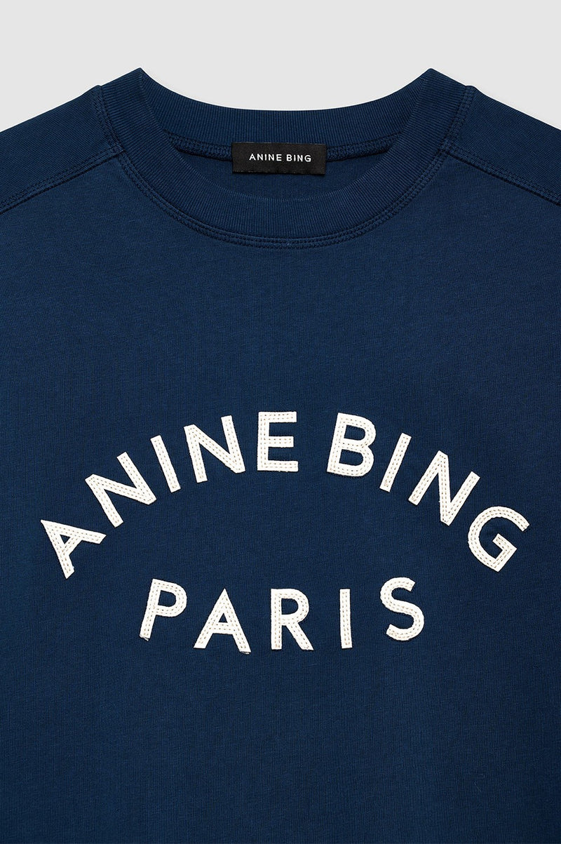 T-shirt Jaylin Tee Paris Dark Blue