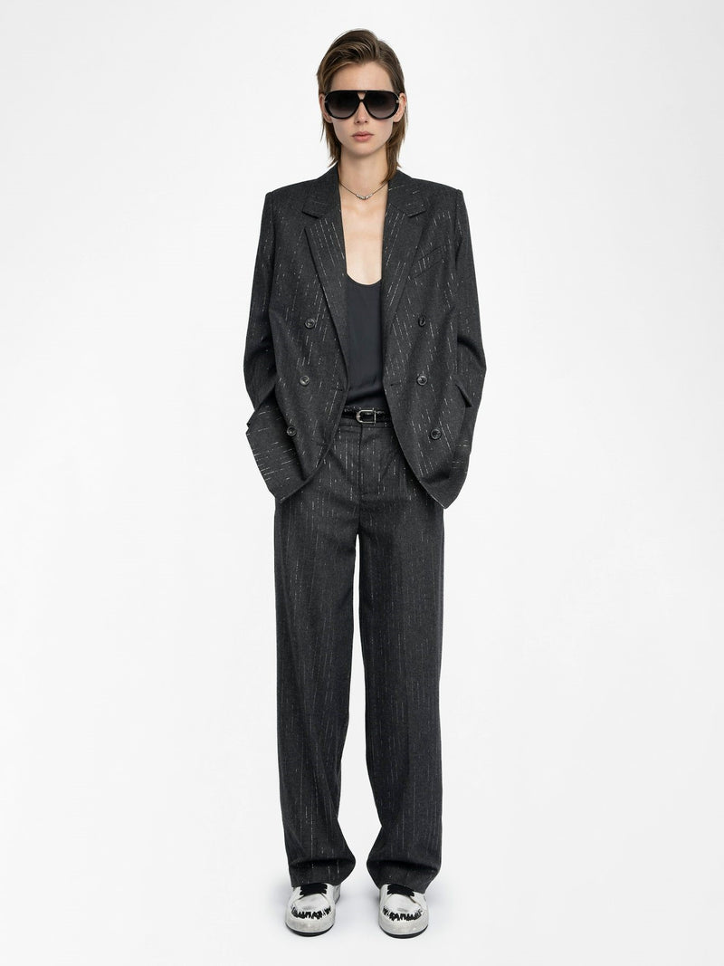 Pantalon Puros Flanelle Stripes