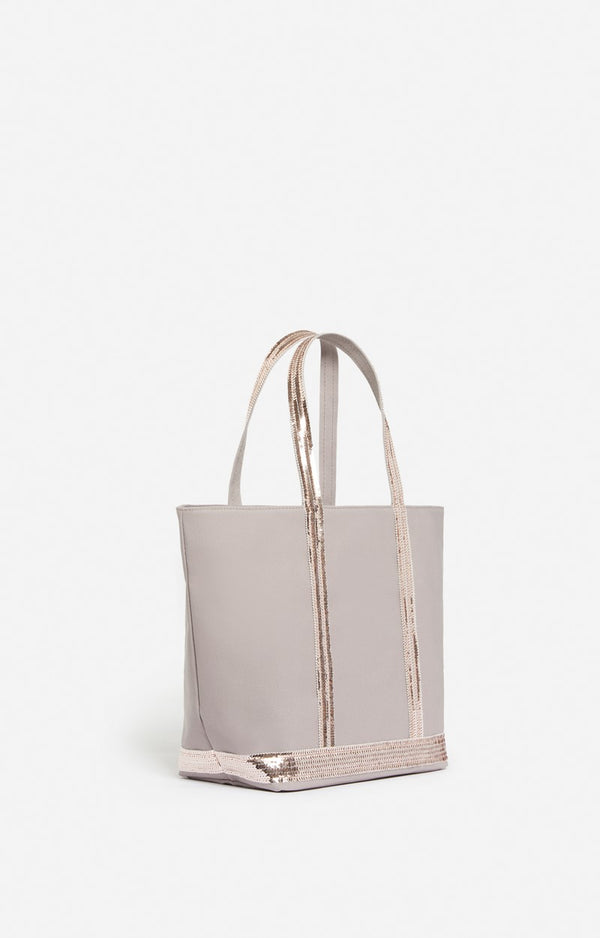 Cabas M Zippe Quartz en Toile