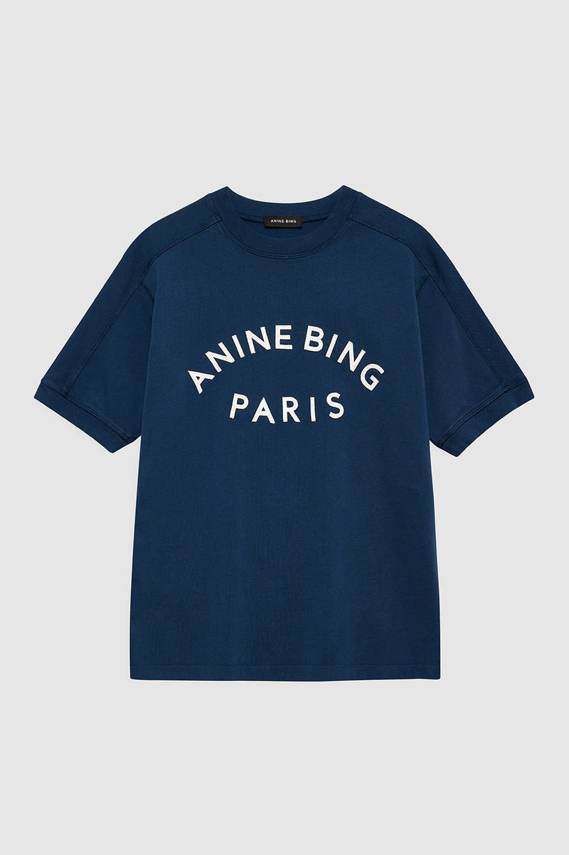 T-shirt Jaylin Tee Paris Dark Blue