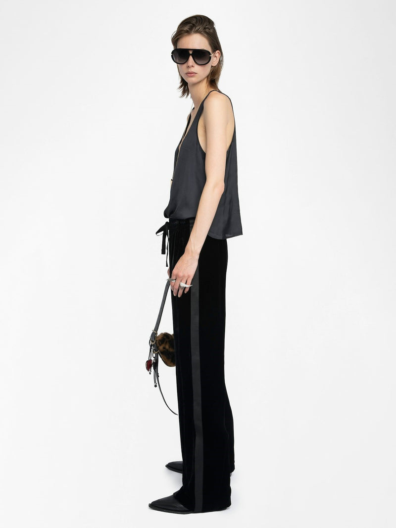 Pantalon Poma Velvet Noir