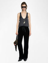 Pantalon Poma Velvet Noir