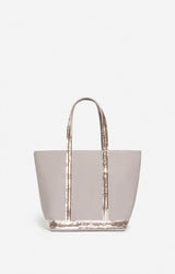 Cabas M Zippe Quartz en Toile