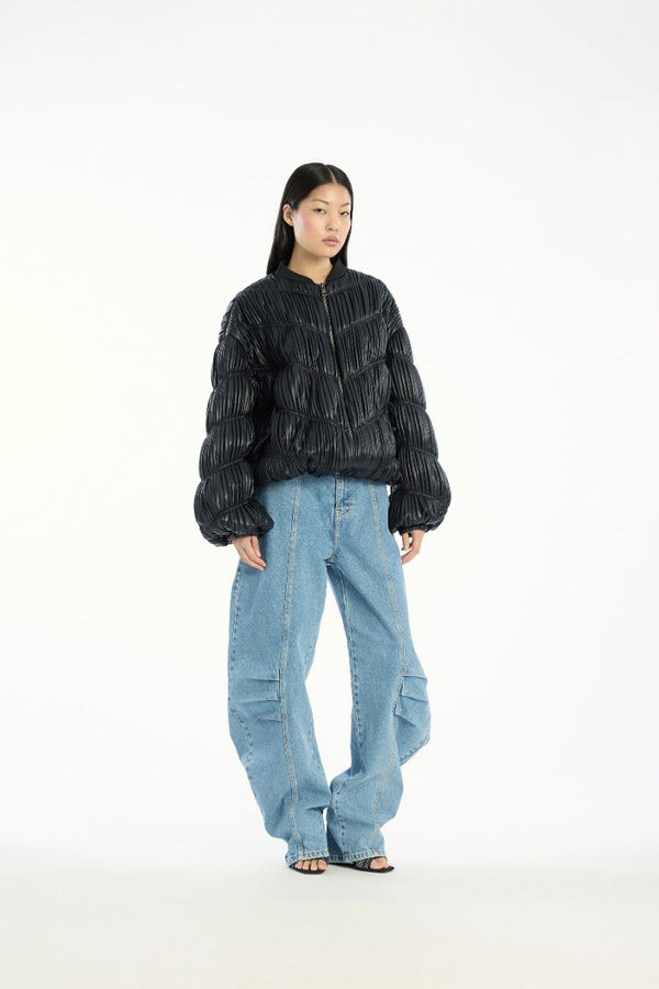 Bomber Pleated