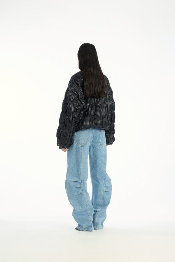 Bomber Pleated