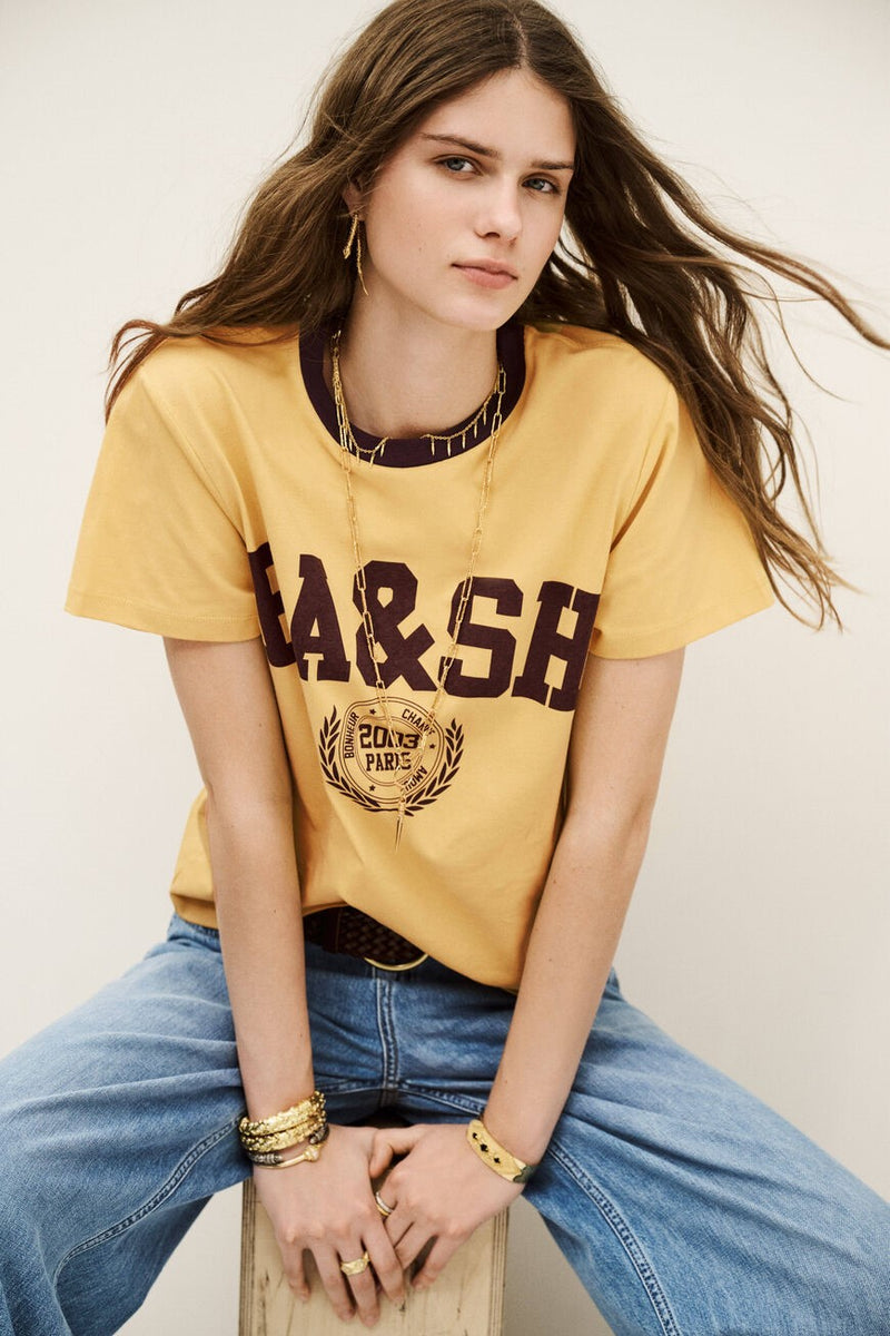 T-shirt Ioni Jaune