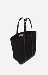 Sac Cabas L Noir en Toile