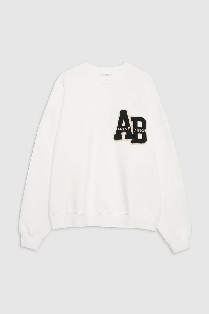 Sweatshirt Miles Blanc